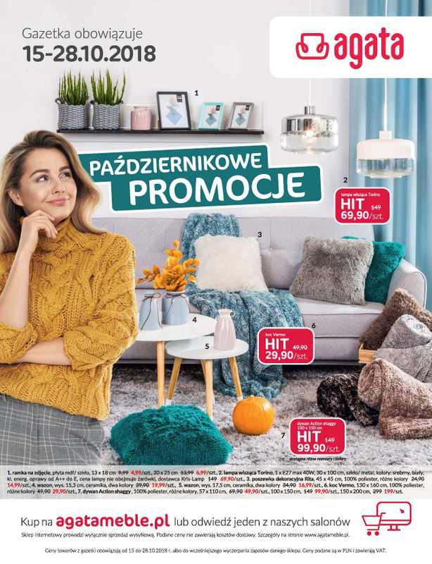 Gazetka Promocyjna Agata Meble Z 15 10 2018 Gazetkowo Pl